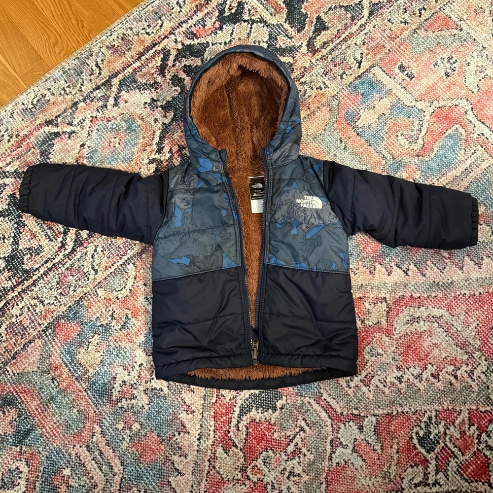 The North Face Brown Fleece Jacket 18-24m